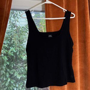 Cozy Earth Cropped Square-Neck Tank